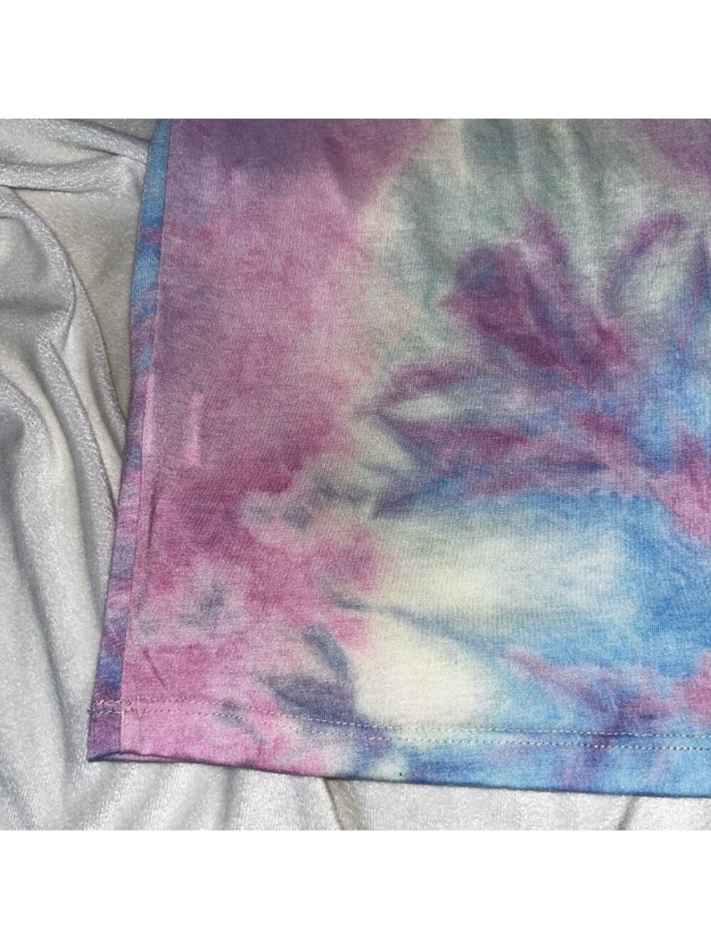 Long Tank Top/Mini Dress Cotton Candy Color Adjustable Straps - Picture 8 of 9